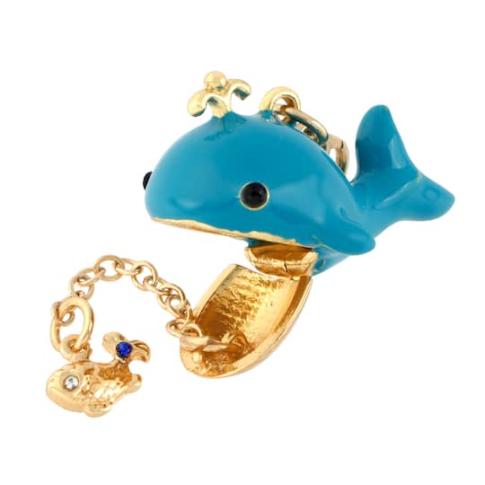 Gold Whale Charm by Bead Landing™